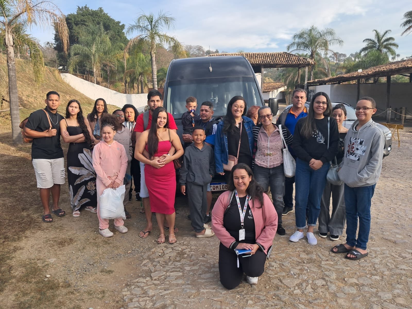 Grupo viajando