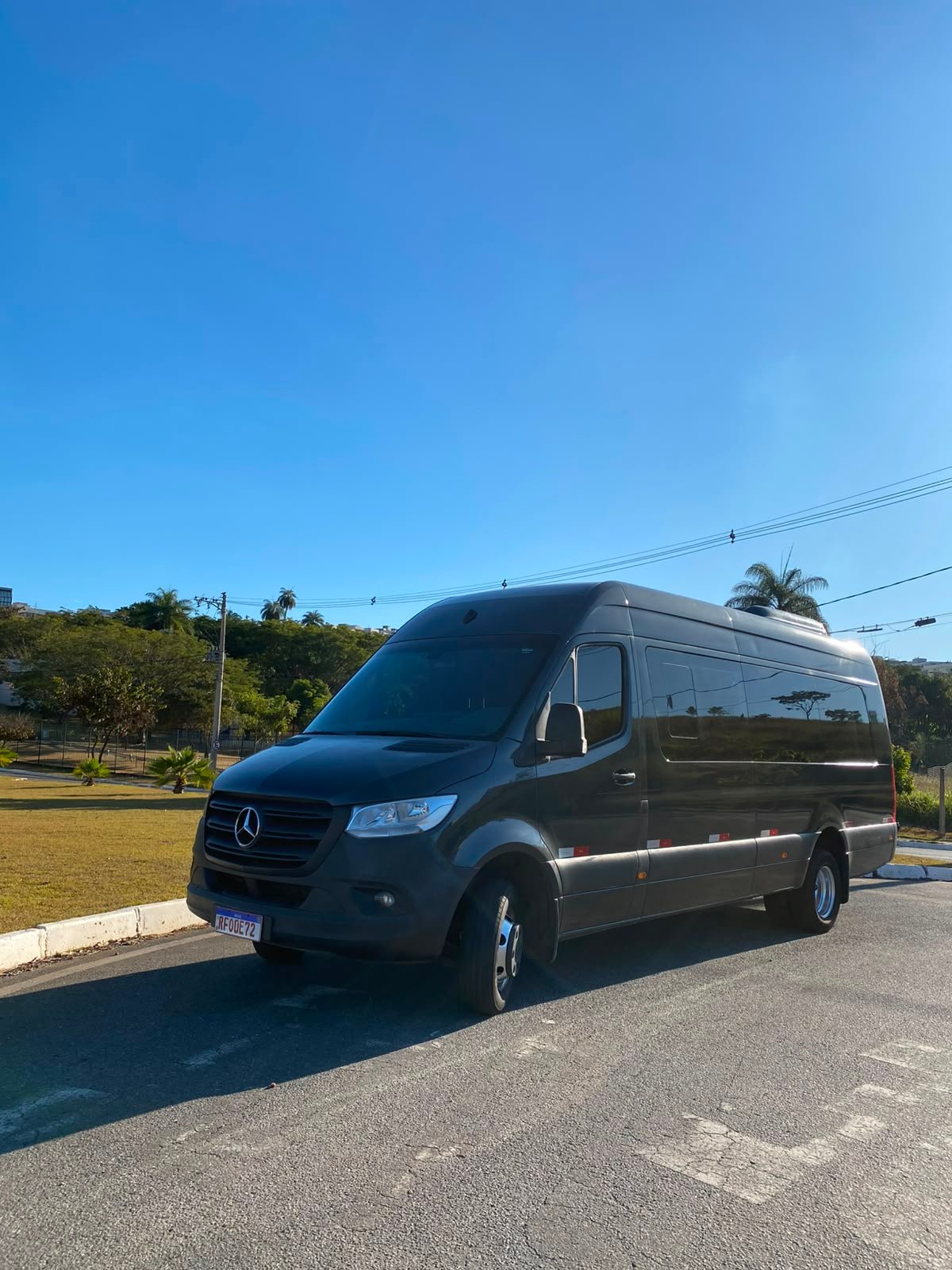 Van executiva para transfer e eventos